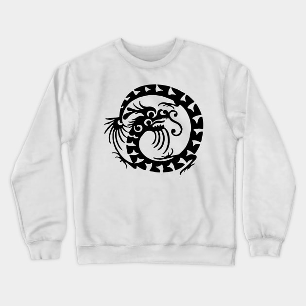 Dragon Crewneck Sweatshirt by scdesigns